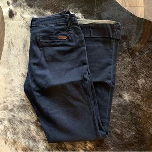 Dark wash Wrangler trouser jeans
